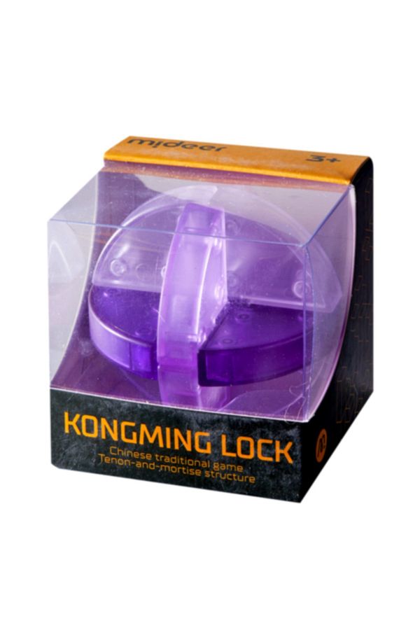Mideer-Kongming Lock Game for Brain Training and Patience, Lu-ban Ball, Brain Twister 1
