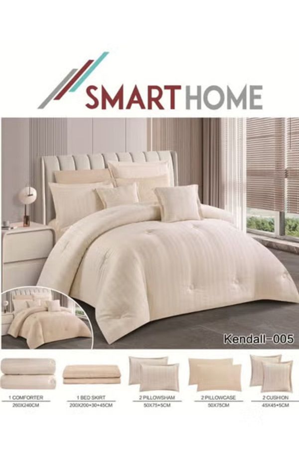 smart home-two-sided comforter set, two-sided mattress, consisting of 8 pieces, 8-piece comforter 1