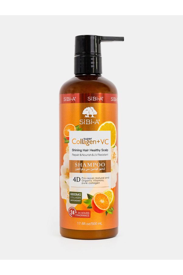 SiBi-A-Super Collagen + VC Shampoo, 500ml 1