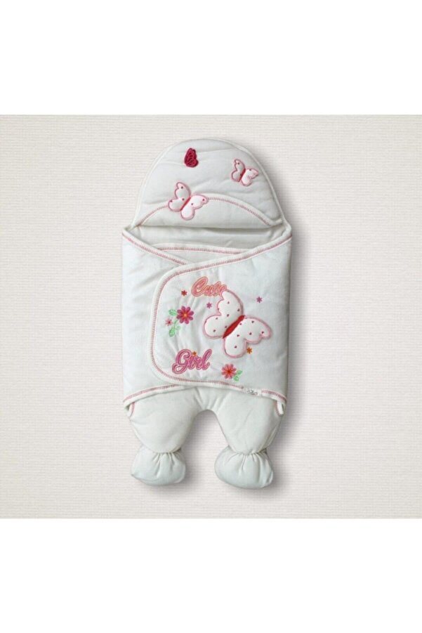 Tomuycuk Kız Bebek Kundağı Kız Bebek Dış Kundak Battaniyesi Uyku Tulumu Hastane Çıkışı Kundak