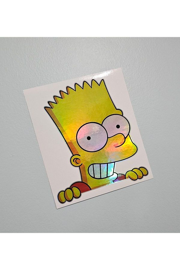 BsElektronik-Bart Simpson Hologram Sticker 1