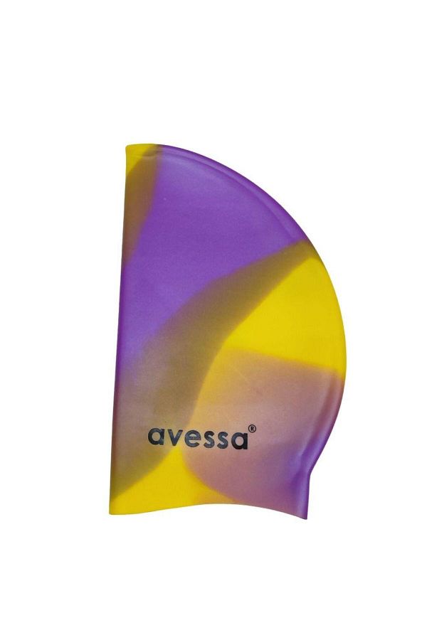 Kelebek Oyuncak-قبعة سباحة بحرية من السيليكون منقوشة من Avessa 1