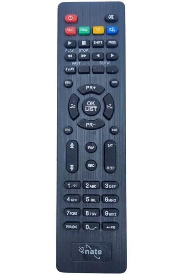 erorex-Kmc Tv Remote Replacement Remote Control Compatible For Kmc Smart Lcd Led Tvs Black 1