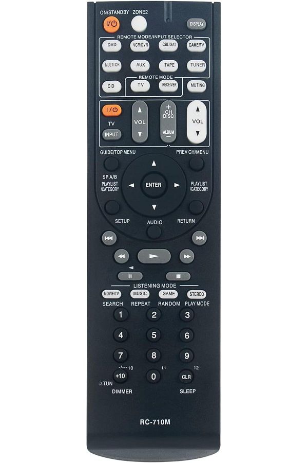 erorex-جهاز تحكم عن بعد بديل Rc 710M مناسب لجهاز استقبال Onkyo HT S7100 Tx Sr606 Tx Sr606S Tx Sr606B AV 1