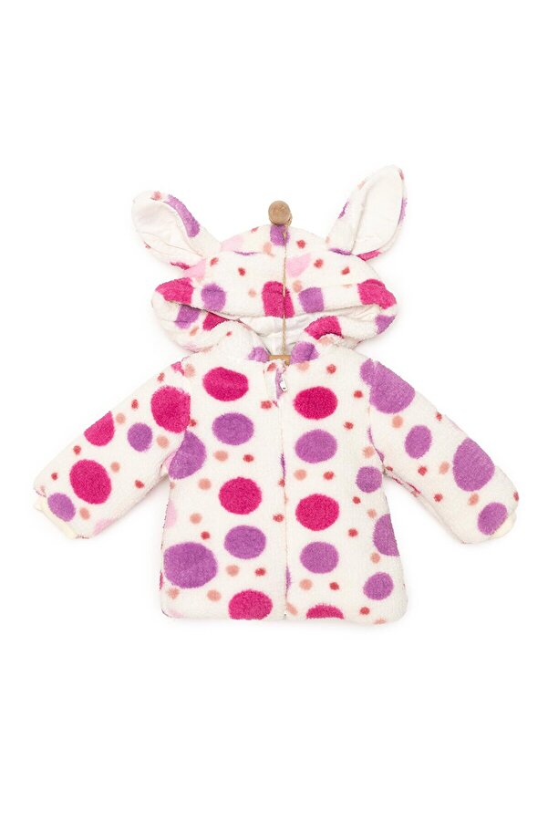 ebebek Hello Baby HelloBaby Basic Kız 3D Kulaklı Welsoft Mont Kız Bebek