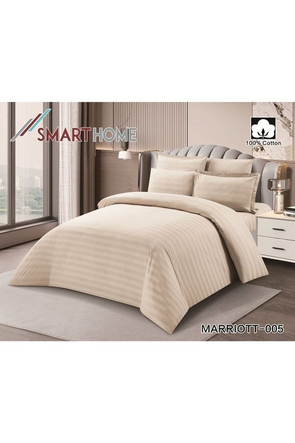 smart home-Double-Sided Comforter Set 6-Piece Bedspread 6-Piece Comforter 100% Cotton Comforter Size 260ءx240cm 1