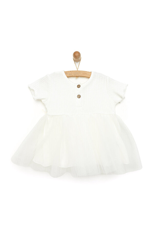 ebebek Hello Baby HelloBaby Yenidoğan Kız  Tütülü Elbise Kız Bebek