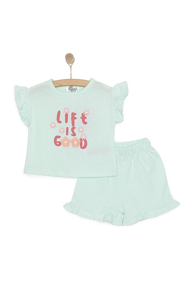 ebebek Hello Baby HelloBaby Motto Girl Tshirt-Şort