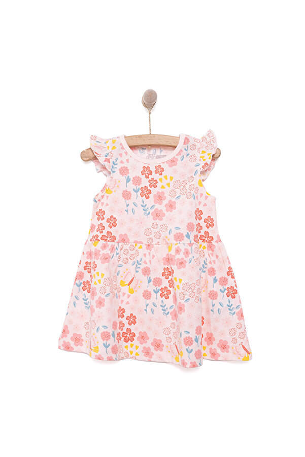 ebebek Hello Baby HelloBaby Basic Kız Çiçek Desenli Elbise Kız Bebek