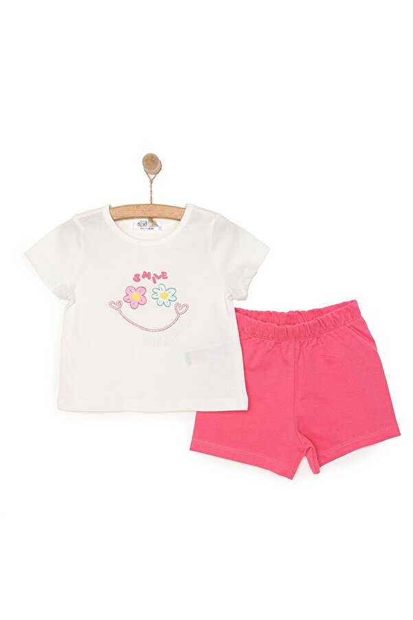 ebebek Hello Baby HelloBaby Motto Girl Kız Tshirt-Şort Kız Bebek