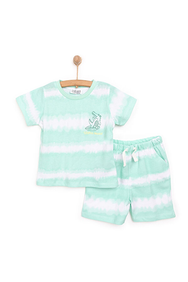 ebebek Hello Baby HelloBaby Crocodile Erkek Tshirt-Şort Erkek Bebek