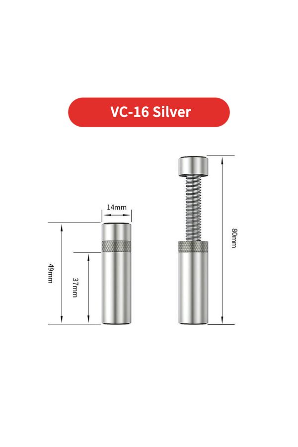 Choice-حامل بطاقة الرسومات VC-16 S من TEUCER VC-16 حامل عمودي دوار تلسكوبي مع دعامة مغناطيسية Vi 1