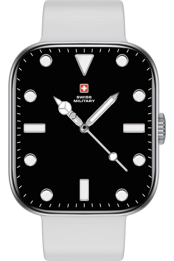 Swiss Military-ALPS4 Smartwatch 1.75” AMOLED,BT Calling,Fitness Tracker, IP67, 7-Day Battery,iOS/Android Compatible 1