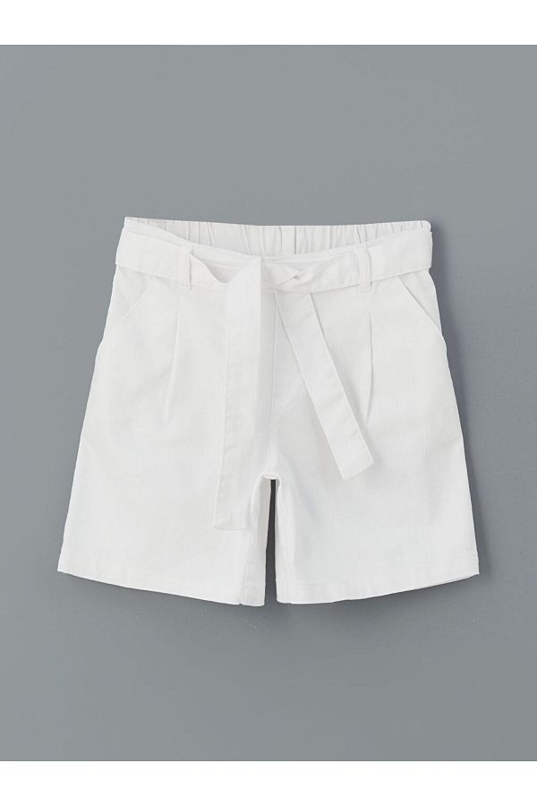 LC Waikiki-LCW Girl's Shorts with Elastic Waist 1