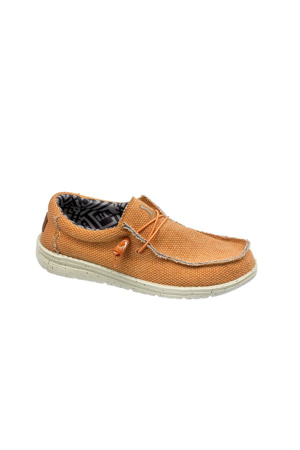 U.S. GOLF CLUB-US Golf Club Men's Sneakers Orange Loafers 1