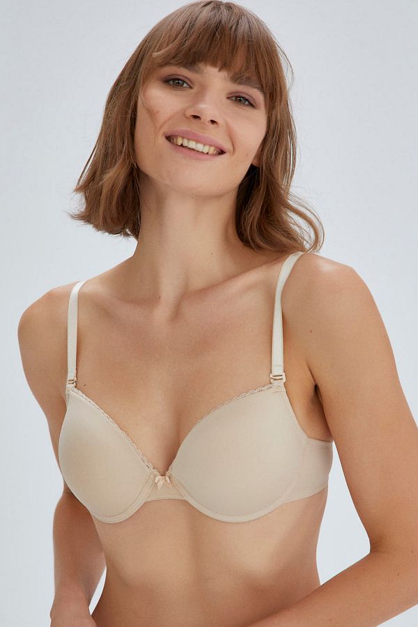 Dagi-Γυναικείο σουτιέν Herakles Almond Semi Push-up - Shaper, Single Model4200 Kc 85 B 1