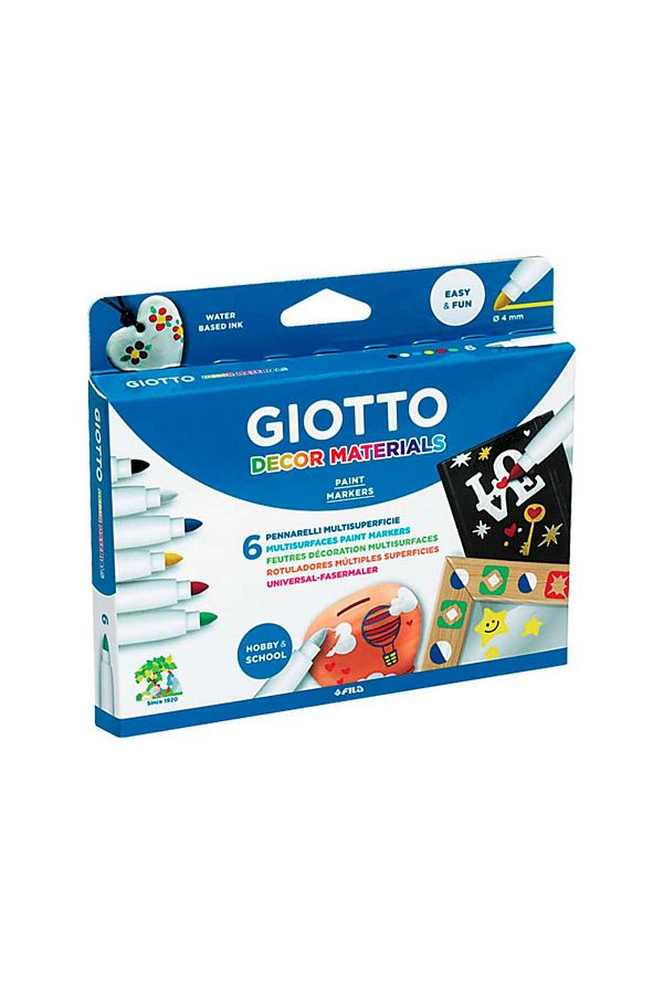 Giotto-Decor Textile Paint Hanging 6 Pack 4948 1