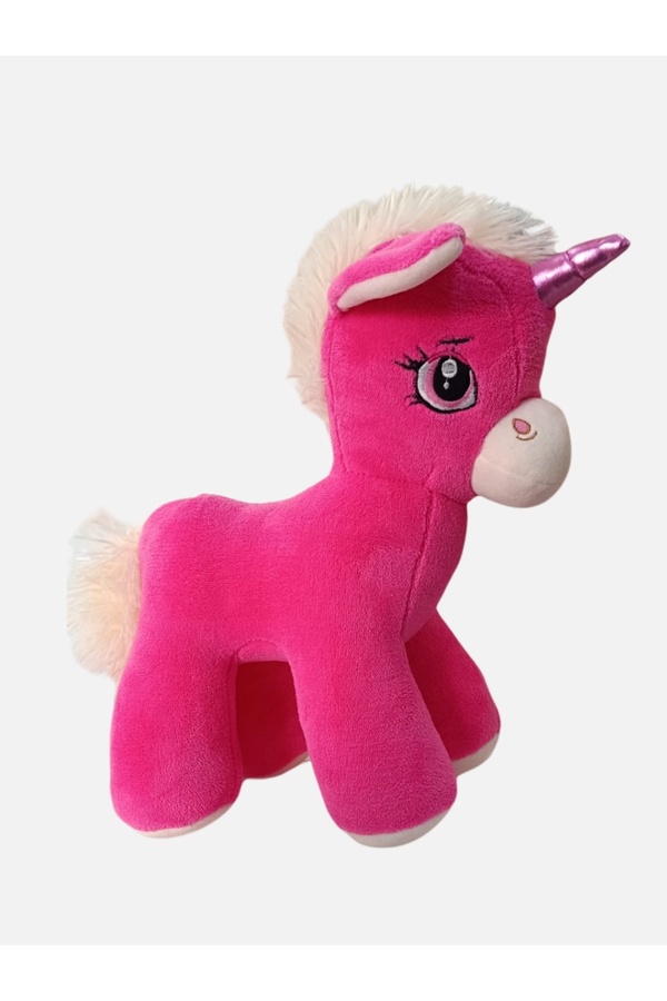 GRAN TOYS Peluş Boynuzlu At Pony Unicorn 40 Cm