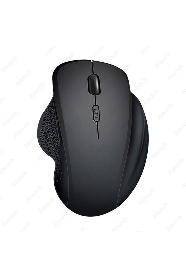 Choice-Black Rechargeable Ergonomic Mouse Wireless Bluetooth Mouse 2 Device Connection (BLUETOOTH OR USB) F 1
