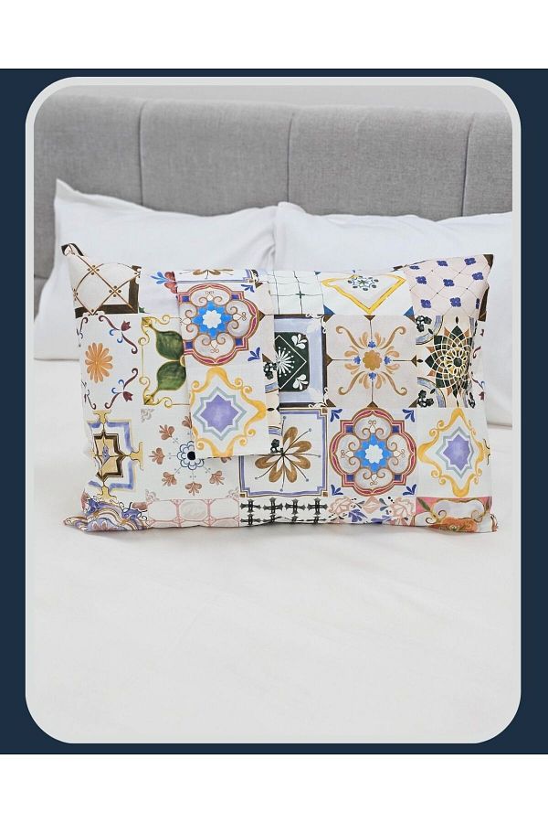CzyLife-Tile Tile Pattern Pillow Case |   2 Pieces |   50 X 70 1
