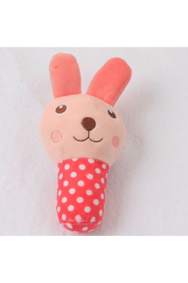 Choice-F 1pc Puppy Dog Plush Squeaky Toys For Small Medium Dogs Bone Aggressive Chewers For Pet Cat Produc. 1