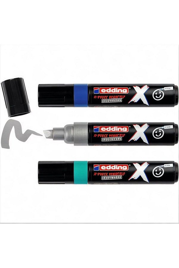 Edding-3Pcs X Multi Marker Set 2-10mm 1