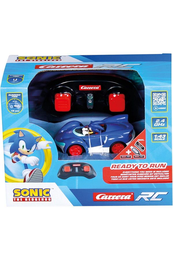 Carrera-Team Sonic Racing Mini RC Sonic 1:43 Scale 1