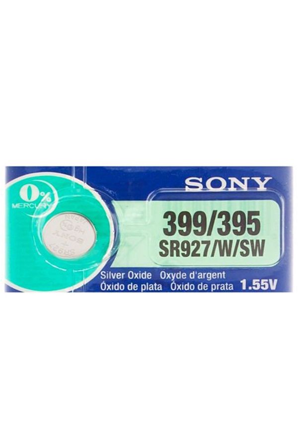 Sony-قطعة واحدة - بطارية سوني 399 395 SR927W 1.55 فولت 1