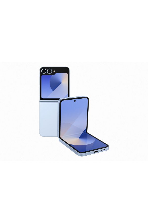 Samsung-هاتف جالاكسي Z Flip6 5G Akıllı، 12 جيجا رام، 256 جيجا ديبولاما، مافي، SM-F741BLBAMEA 1