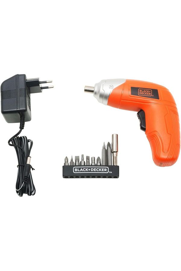 Black&Decker-KC3610 Ni-CD Electric Rechargeable Screwdriver With 10 Bits 3.6V 1