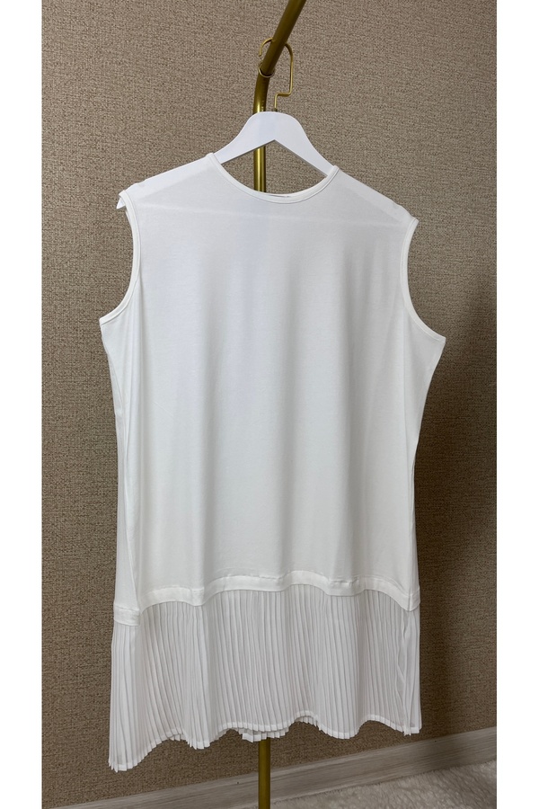 RİELLA-Pleated Underwear - White 1