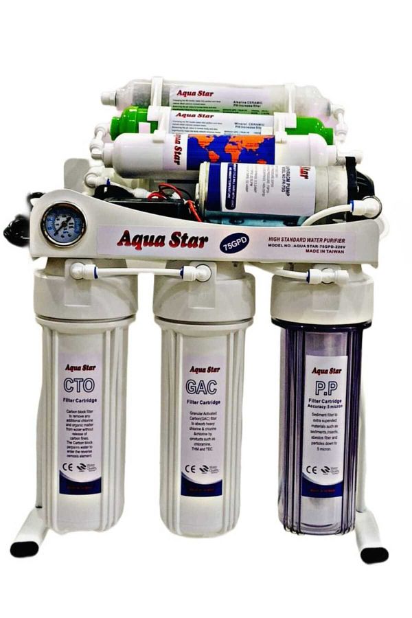 Aqua-Water Purifier Reverse Osmosis System 7 Stages Station stand 1
