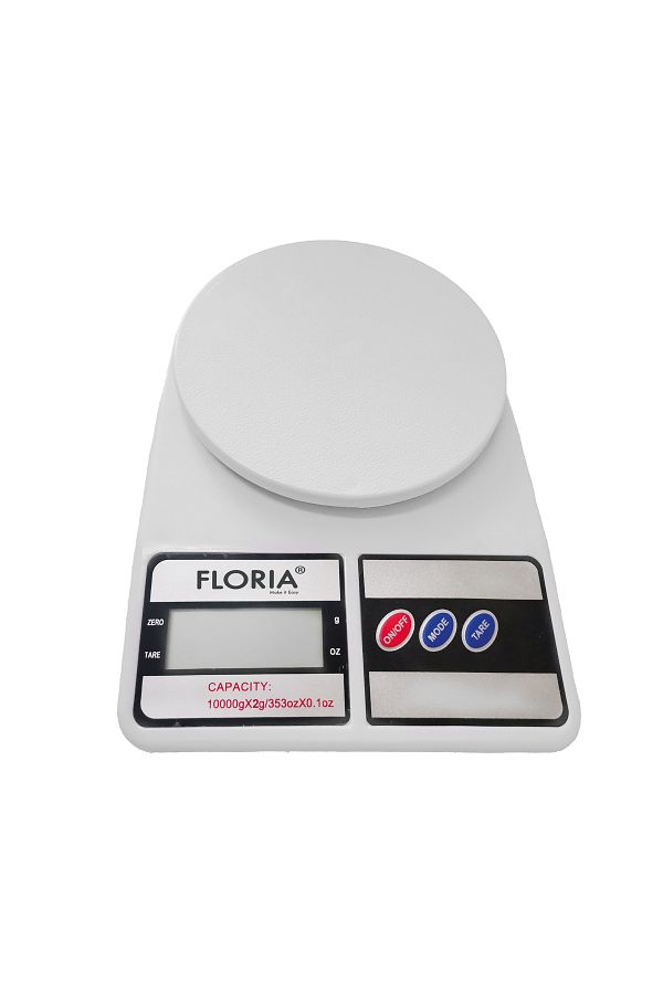 Floria-Cantar de bucatarie digital ZLN9075, Capacitate 2g-10.000g, Display LCD, Maxim 10kg 1