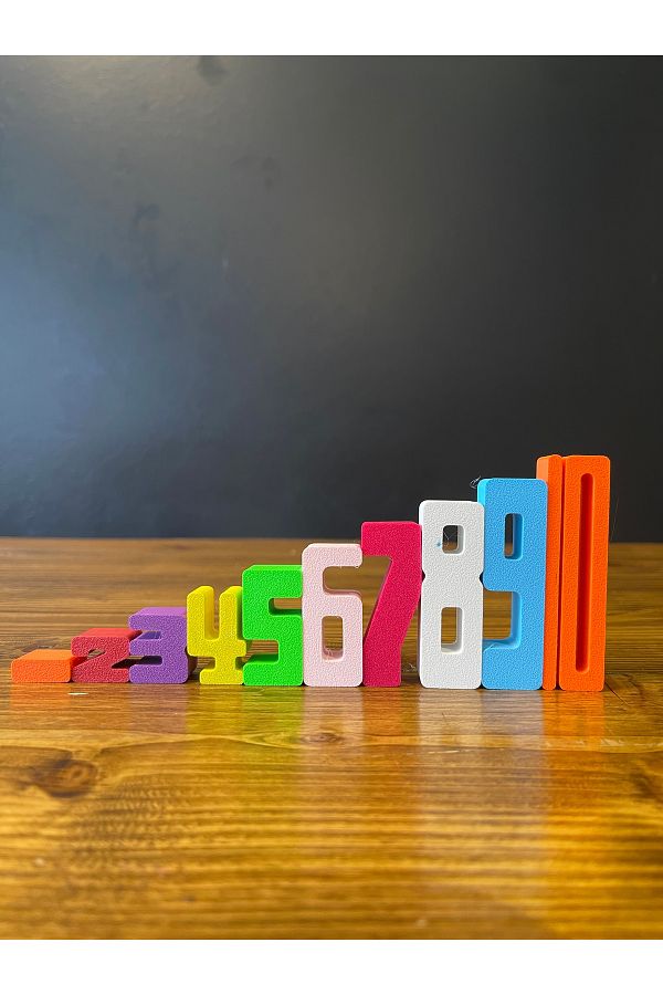 3Cup Design-Number Blocks-Educational Addition Game-Montessori Number Blocks 1