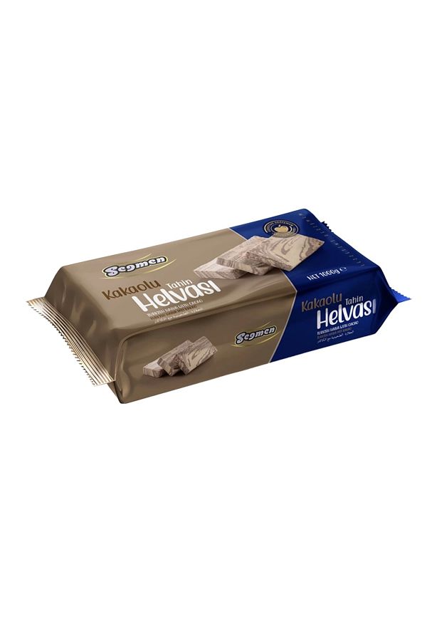 Seğmen-Tahini Halva with Cocoa Pack 1000g 1