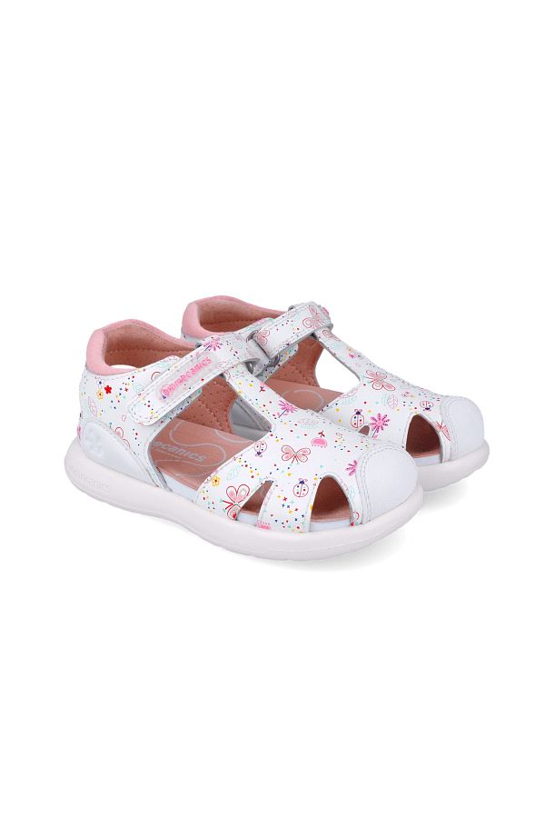 BIOMECANICS-Biomecanics First Steps Sandals for Children 252230, White Size: 25 1