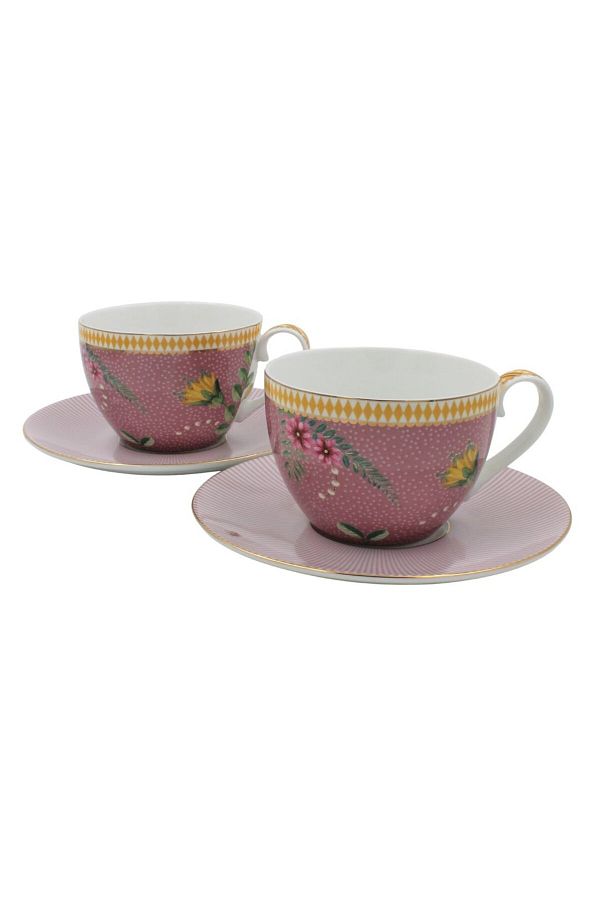 Pip Studio-Set of 2 cups with saucers, Pip Studio, La Majorelle collection 1