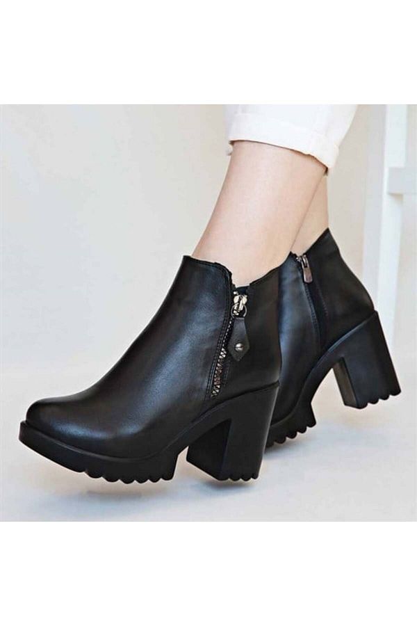 ADA MODA-Botine dama cu siret 1