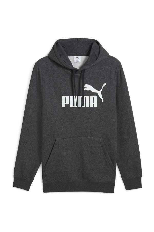 Puma-Hanorace cu tăietură obișnuită - N/A, imprimare logo, buzunar cangur, mânecă lungă 1