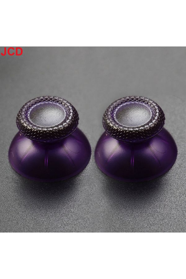 JCD-transparent purple JCD 2pcs 3D Analog Joystick Stick For PS5 Controller Analogue Thumbsticks Caps Mu 1