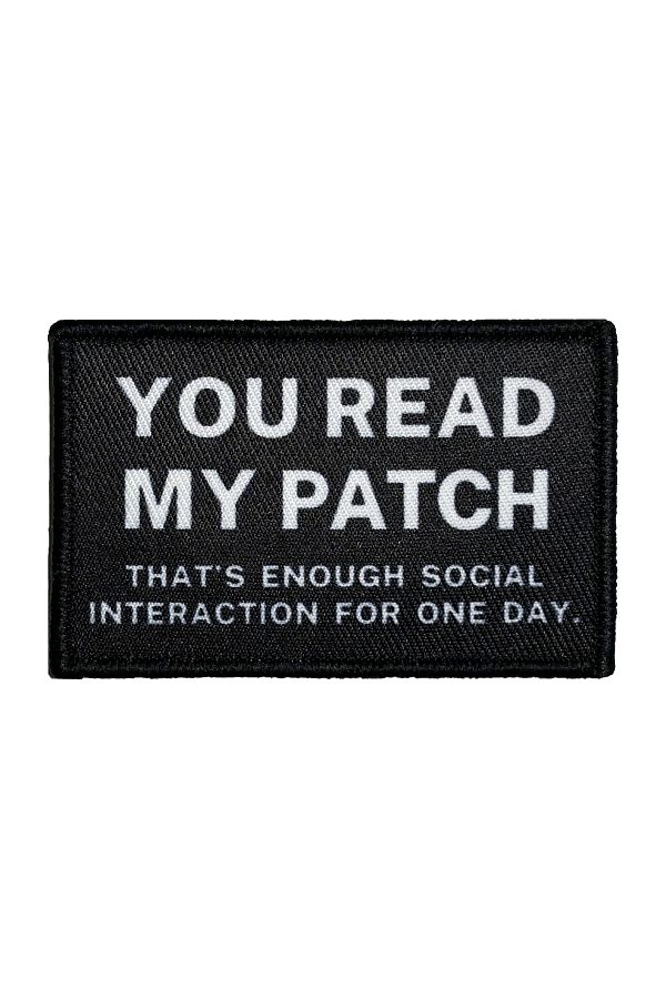 Choice-Other I Gotta See The Candy First&You Read My Patch Hook and Loop Attach for Hats, Jeans, Vest 1