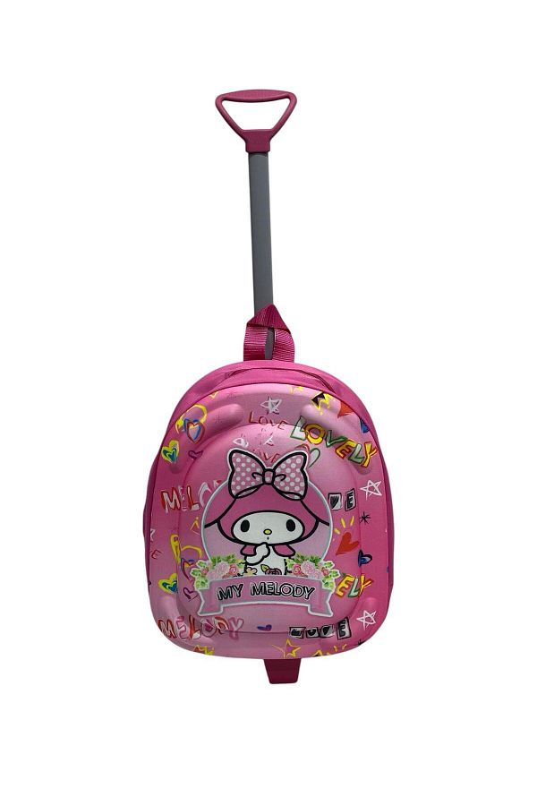 Kuzey Treend-Children's Kindergarten Rickshaw Bag Mine Craft - My Melody -Bluey - Hello Kitty 1