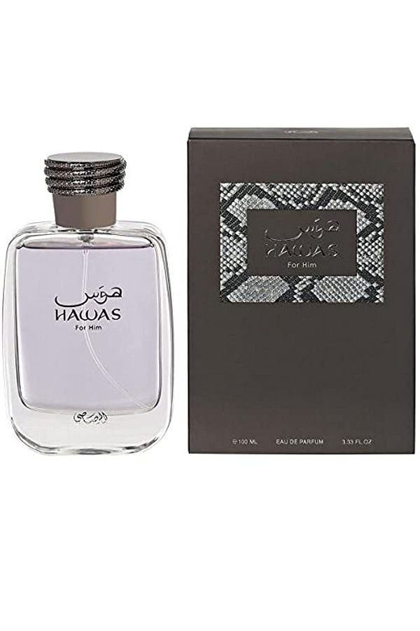 Rasasi-عطر هوس للرجال من الرصاصي  100م 1