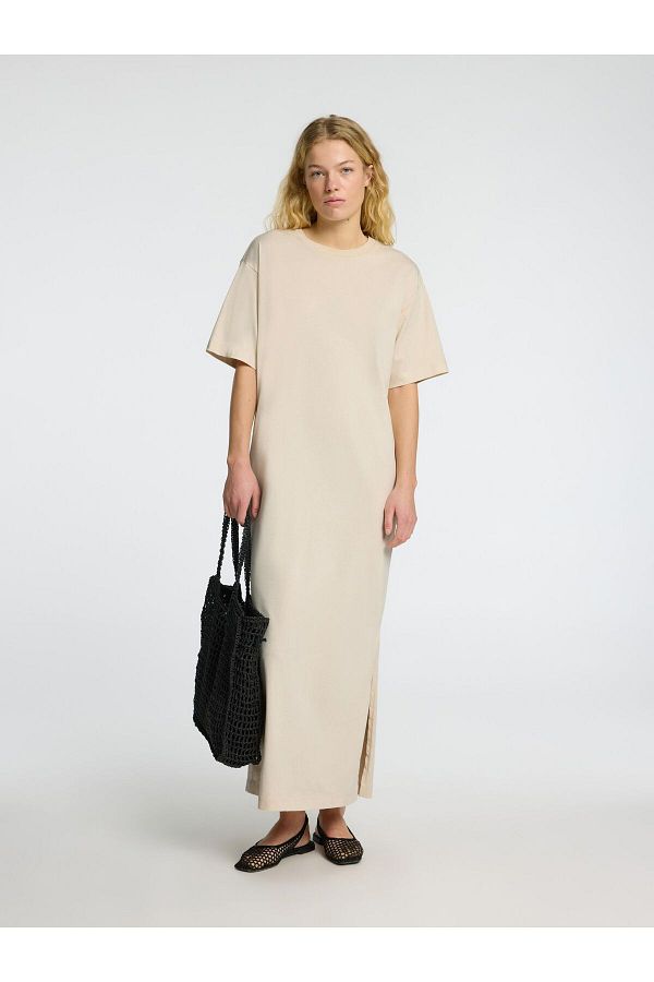 Selected Femme-Kleid mit kurzen Ärmeln Maxi 1