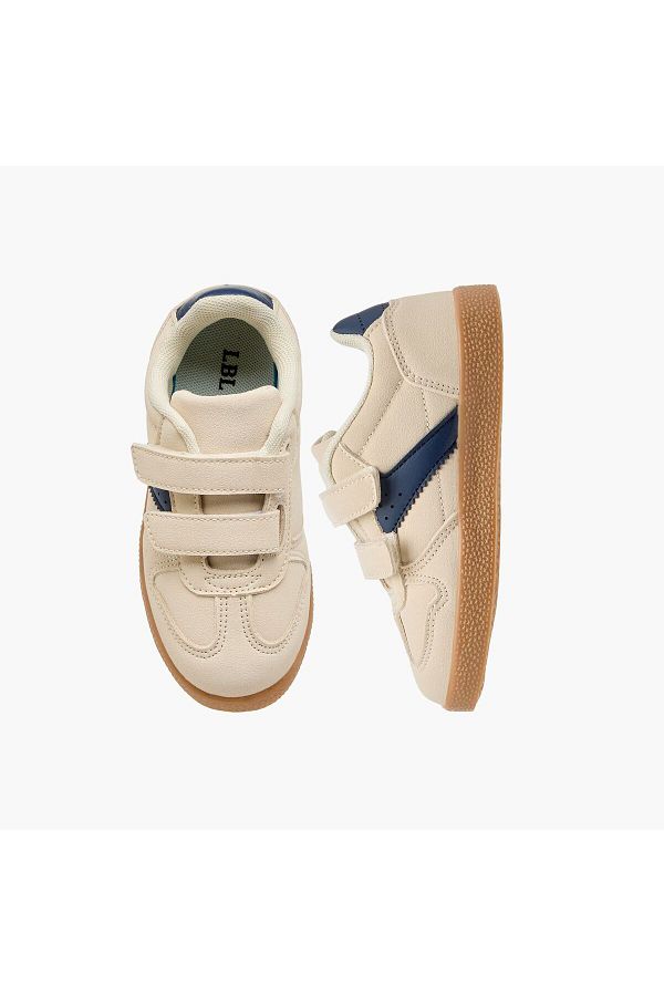 LBL by Shoexpress-Panelled Sneaker with Hook and Loop Closure 1