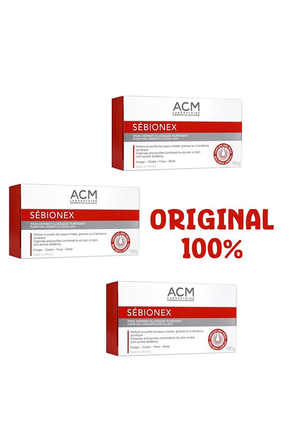 ACM-Cleansing Soap for Oily and Acne-Prone Skin 100g set 3 1