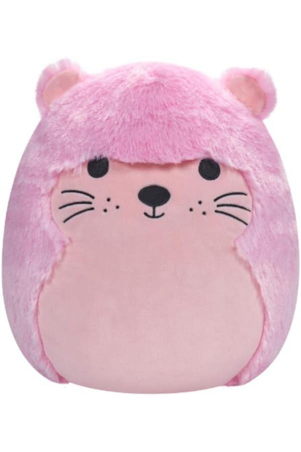 Squishmallows-Squishmallow Fuzzamallows Pink Otter 12inches 1