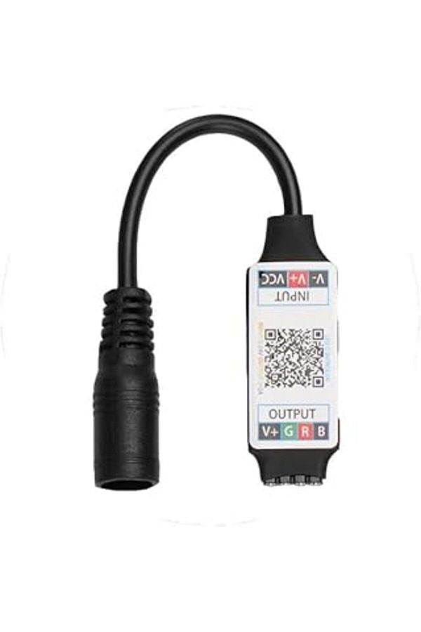 mivento-Rgb Led Strip Controllers - Bluetooth, Sound and Music Sensitive, 24 Keys - 6 Amps, 10 Meters 1