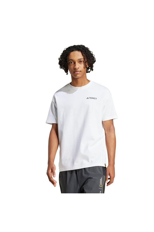 adidas-Λευκό ανδρικό μπλουζάκι Ng U Ar B Gfx T Jd5956 Λευκό ανδρικό μπλουζάκι Ng U Ar B Gfx T Jd5956 1