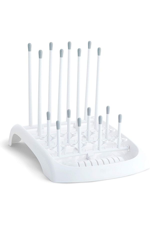 COOYA-Fold Bottle Drying Rack,Space Saving Countertop Drying Rack for Pump Part Cleaning,with Drainer Tray 1
